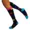 Zayaan Health Heart Multi Color Compression Socks, PR BLZH-CSSP-V-4MS - alternate 1